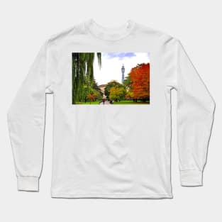 Autumn Trees Regent's Park London England Long Sleeve T-Shirt